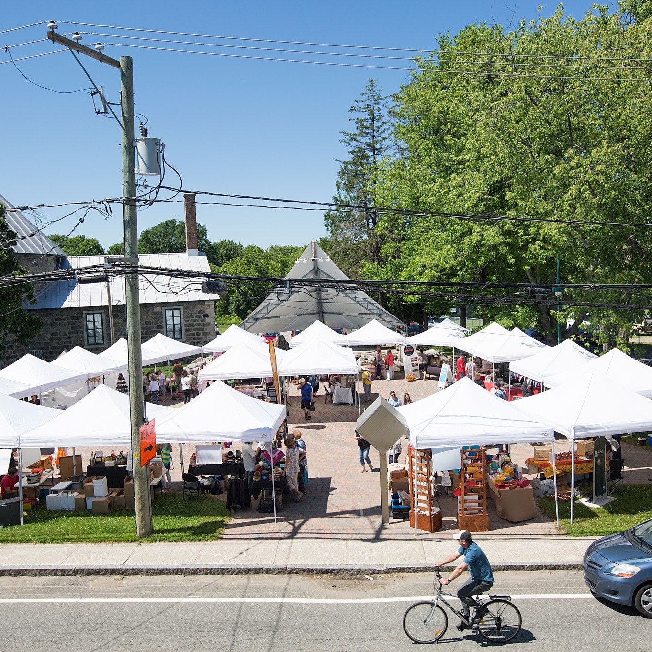 Marché champêtre de SaintNarcisse Tourisme des Chenaux